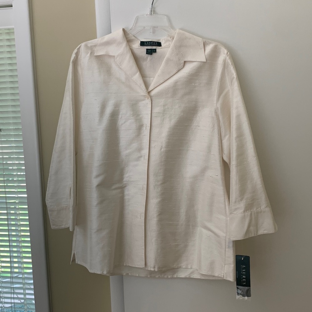 100%silk never worn Ralph Lauren women’s blazer